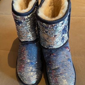 UGG Australian sequins boots.
